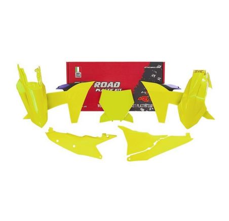 Kit plastiques RACETECH jaune fluo KTM SX/SXF/XC/XCF 2023-2024