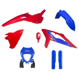Kit plastique RACETECH rouge/bleu Beta RR 2023-2024