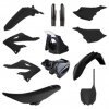 Kit plastique noir POLISPORT Restyle Yamaha 125/250 YZ 20020-2021