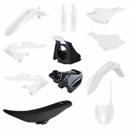 Kit plastique blanc POLISPORT Restyle Yamaha 125/250 YZ 20020-2021