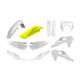 Kit plastiques POLISPORT - couleur origine Husqvarna 250-501 TE/FE 2020-2023