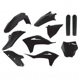 Kit Plastiques POLISPORT noir Gas Gas 125/250/350/450 MC/F 2021-2023