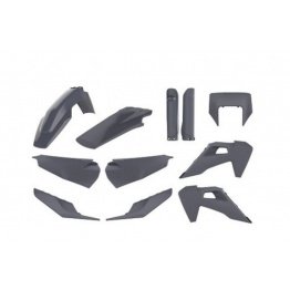Kit plastique POLISPORT gris Husqvarna 150/250/300/350/450/501 TE-FE 2020-2023