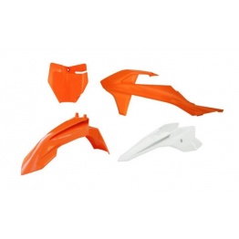Kit plastique RACETECH orange KTM 50 SX 2016-2023
