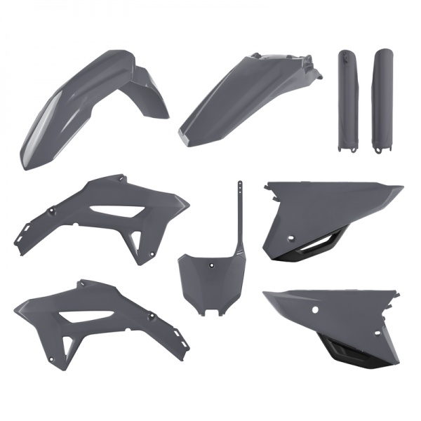 Kit plastiques POLISPORT gris nardo Honda CRF450R Kit plastiques POLISPORT gris nardo Honda CRF450R