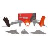 Kit plastique RACETECH KTM gris/orange/noir EXC/EXC-F 2020-2023