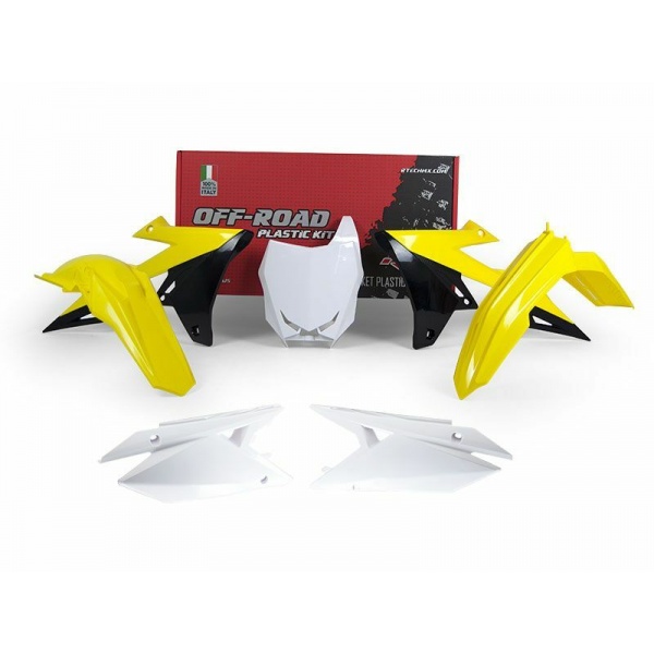 Kit plastique RACETECH couleur origine (2018) Suzuki RM-Z450 Kit plastique RACETECH couleur origine (2018) Suzuki RM-Z450