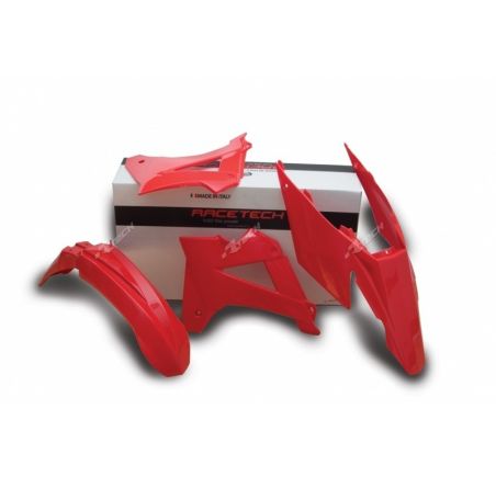 Kit plastique RACETECH couleur origine rouge Gas Gas EC125/250/300/450 FSR 2007-2009