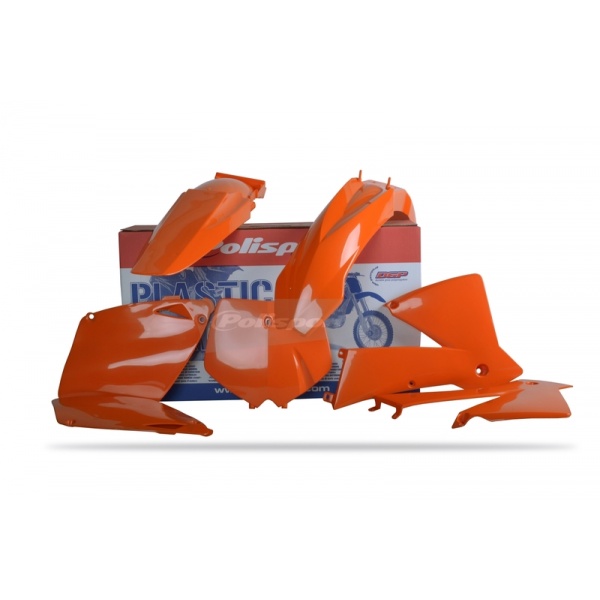 Kit plastique POLISPORT couleur origine KTM Kit plastique POLISPORT couleur origine KTM