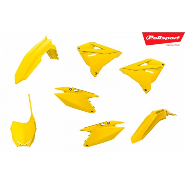 Kit plastique POLISPORT couleur origine Suzuki Kit plastique POLISPORT couleur origine Suzuki