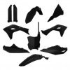 Kit plastiques POLISPORT noir Kawasaki 250 KX 2025 / 450 KX 2024-2025