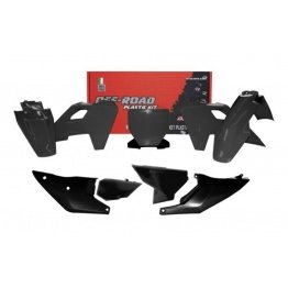 Kit plastiques RTECH noir Husqvarna FS/TC/FC/TX/FX 2023-2024