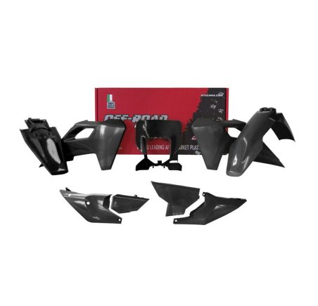 Kit plastiques RTECH noir Husqvarna 150-450 TE/FE 2024