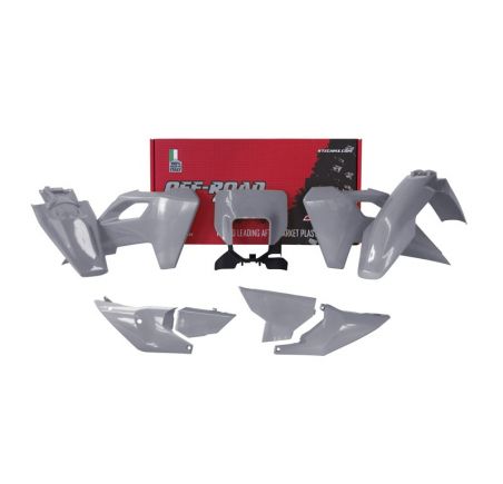 Kit plastiques RTECH gris Husqvarna 150-450 TE/FE 2024