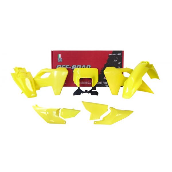 Kit plastiques RTECH jaune Husqvarna 150-450 TE/FE 2024