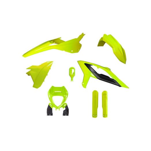 Kit plastiques RACETECH complet jaune Beta RR 2023-2024