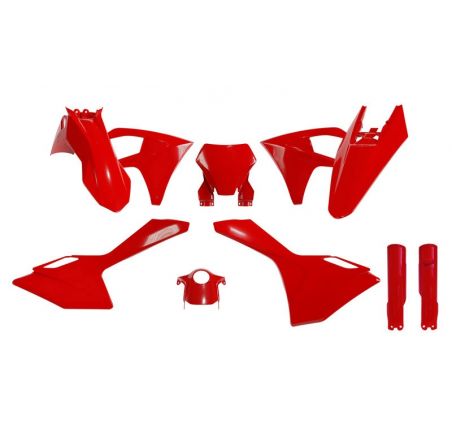 Kit plastiques RTECH rouge Gas Gas 125-450 MC/MCF 2024