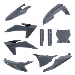 Kit plastique POLISPORT gris KTM 125-450 SX/SX-F 2023-2024