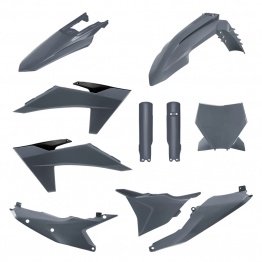 Kit plastique POLISPORT gris KTM 125-450 SX/SX-F 2023-2024