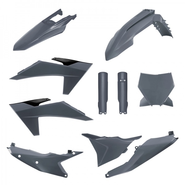 Kit plastique POLISPORT gris KTM 125-450 SX/SX-F 2023-2024 Kit plastique POLISPORT gris KTM 125-450 SX/SX-F 2023-2024