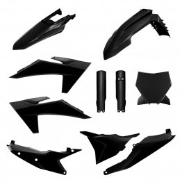 Kit plastique POLISPORT noir KTM 125-450 SX/SX-F 2023-2024