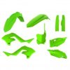 Kit plastiques POLISPORT Restylé vert citron Kawasaki KX125/250 2003-2008