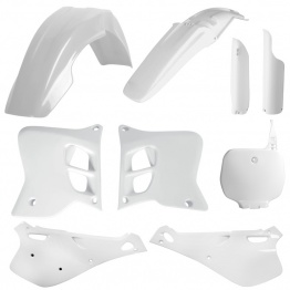 Kit plastiques POLISPORT blanc Yamaha 125/250 YZ 1993-1995