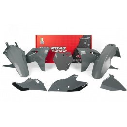 Kit plastiques RACETECH Quantum gris Gas Gas 250/300/350 MC/F EX/F 2021-2023