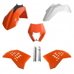 Kit plastique POLISPORT origine KTM EXC/EXC-F/XC-W/XCF-W 2008-2011