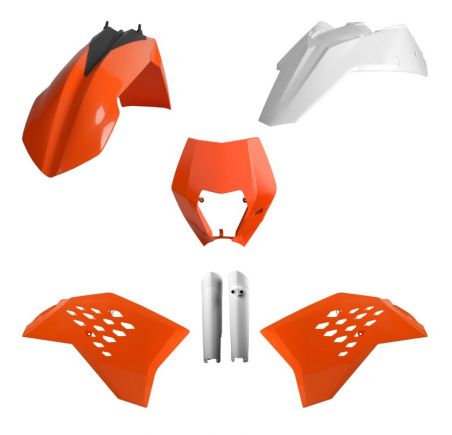 Kit plastique POLISPORT origine KTM EXC/EXC-F/XC-W/XCF-W 2008-2011