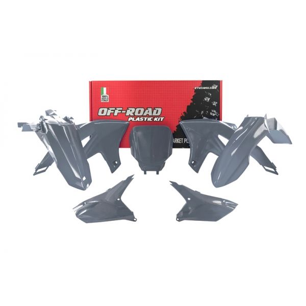 Kit plastiques RTECH gris Yamaha 250YZF 2024 / 450YZF 2023-2024