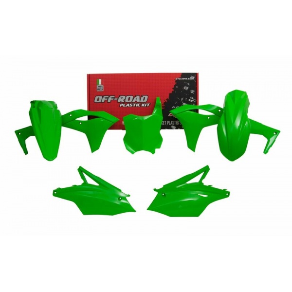 Kit plastiques RACETECH couleur origine Kawasaki KX250/KX250F 2017-2020 Kit plastiques RACETECH couleur origine Kawasaki KX250/KX250F 2017-2020