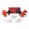 Kit plastique RACETECH couleur origine (2018) rouge/blanc/noir KTM