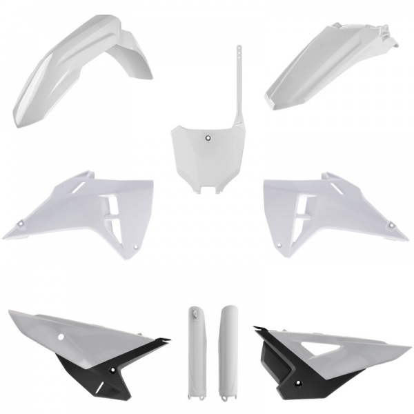 Kit plastique POLISPORT blanc Honda 250/450 CRF 2025 Kit plastique POLISPORT blanc Honda 250/450 CRF 2025