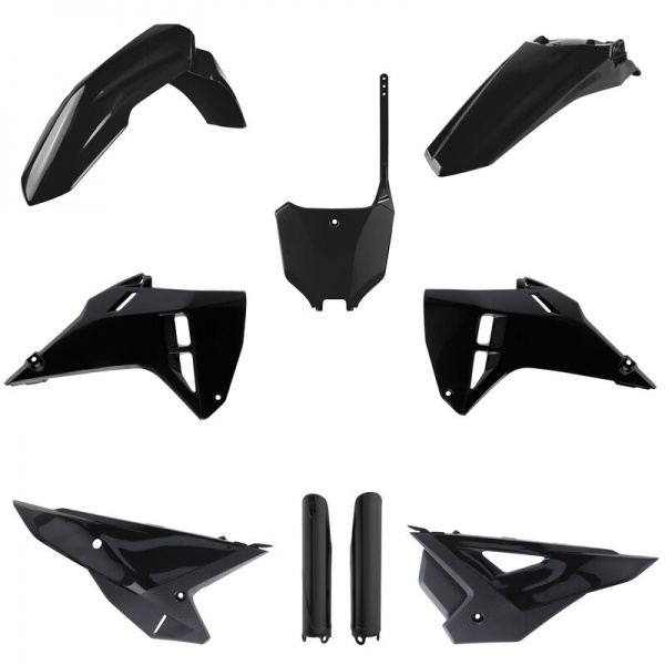 Kit plastique POLISPORT noir Honda 250/450 CRF 2025 Kit plastique POLISPORT noir Honda 250/450 CRF 2025