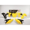 Kit plastique RACETECH couleur origine jaune/noir Suzuki RM-Z250 2010-2018