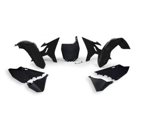 Kit plastiques de rechange RACETECH Revolution noir Yamaha YZ125/250