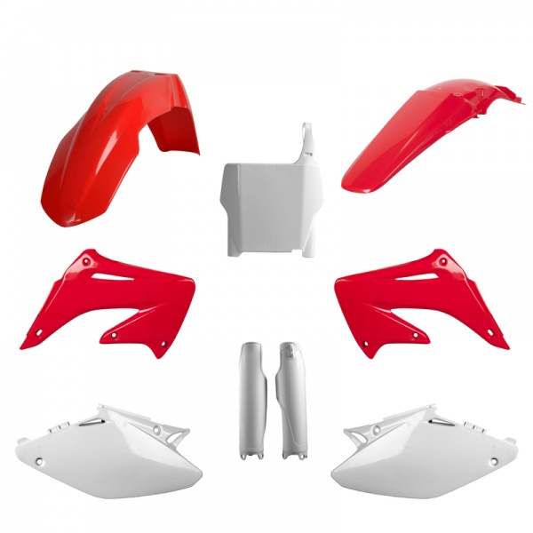 Kit plastique POLISPORT origine Honda 125/250 CR 2002-2007 Kit plastique POLISPORT origine Honda 125/250 CR 2002-2007