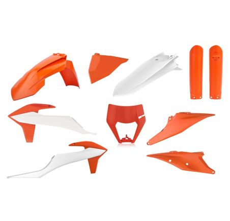Kit plastiques POLISPORT - couleur origine KTM/Husqvarna EXC/EXC-F TE/FE 