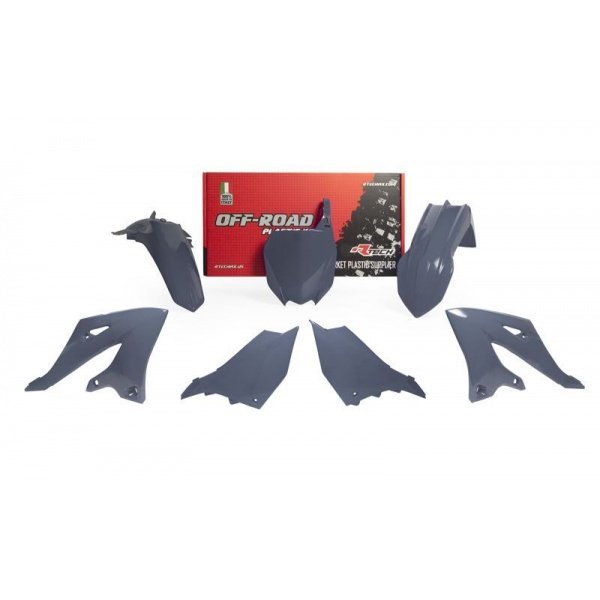 Kit plastiques RACETECH - Quantum Grey Yamaha YZ125/250 Kit plastiques RACETECH - Quantum Grey Yamaha YZ125/250