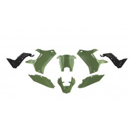Kit plastiques vert kaki Yamaha 700 Ténéré T7 2019-2024
