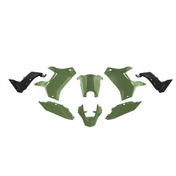 Kit plastiques vert kaki Yamaha 700 Ténéré T7 2019-2024 Kit plastiques vert kaki Yamaha 700 Ténéré T7 2019-2024