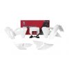 Kit plastique RACETECH blanc Husqvarna FS/TC/FC/TX 2023-2024