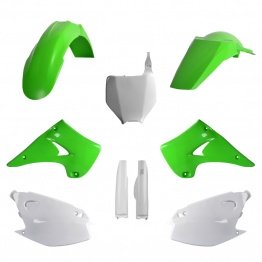 Kit plastique POLISPORT origine Kawasaki 125/250 KX 2004-2008