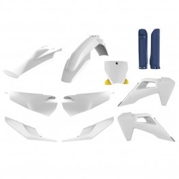 Kit plastiques POLISPORT couleur origine Husqvarna 125-250TC/250-350-450FC 2019-2022
