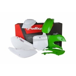 Kit plastique POLISPORT couleur origine Kawasaki KX65 2002-2025
