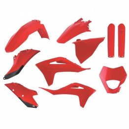 Kit plastique POLISPORT rouge Gas Gas 250/300/350 EC/EC-F 2021-2023