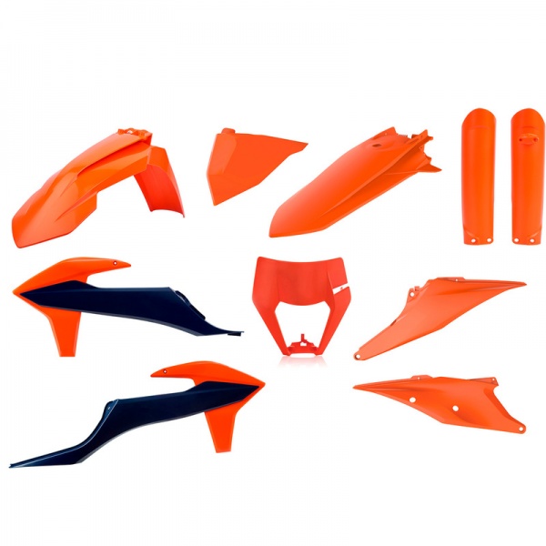 Kit plastique POLISPORT OEM - KTM EXC/EXC-F Kit plastique POLISPORT OEM - KTM EXC/EXC-F