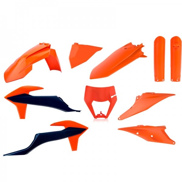 Kit plastique POLISPORT OEM - KTM EXC/EXC-F Kit plastique POLISPORT OEM - KTM EXC/EXC-F