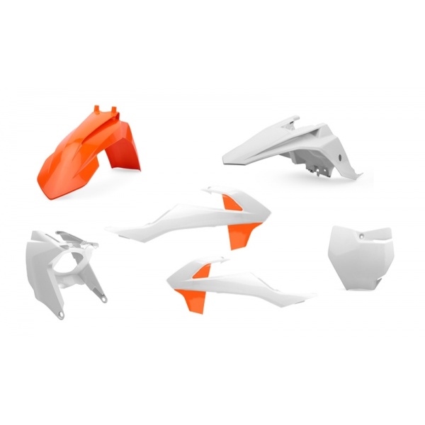 Kit plastique POLISPORT MX couleur origine KTM SX65 Kit plastique POLISPORT MX couleur origine KTM SX65